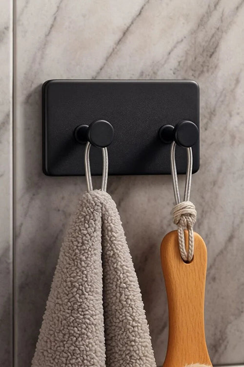 Zestaw 4 Haczyków Samoprzylepnych do Łazienki i Kuchni